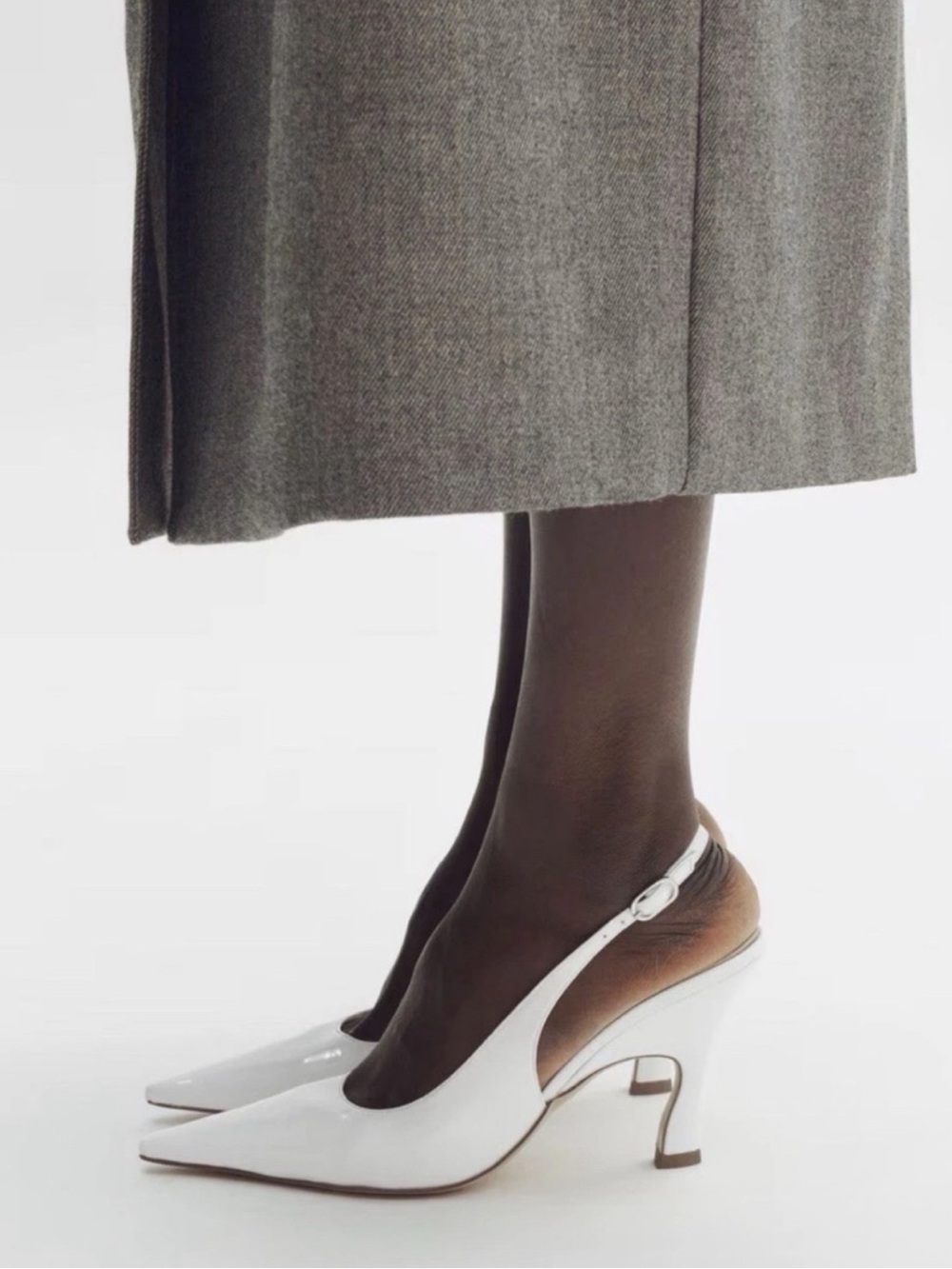 STELLA MCCARTNEY x H&M Pointed Slingbacks Heels NEW